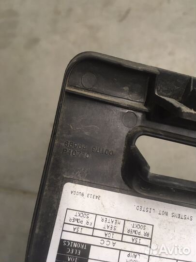 Накладка панели nissan note e11