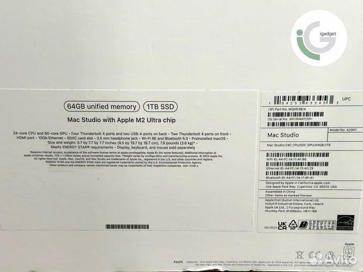 Apple Mac Studio M2 ultra