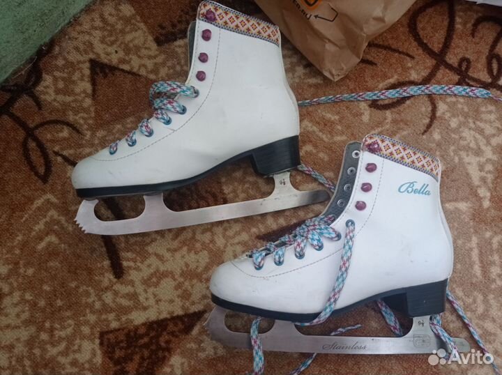 Коньки фигурные 38 размер