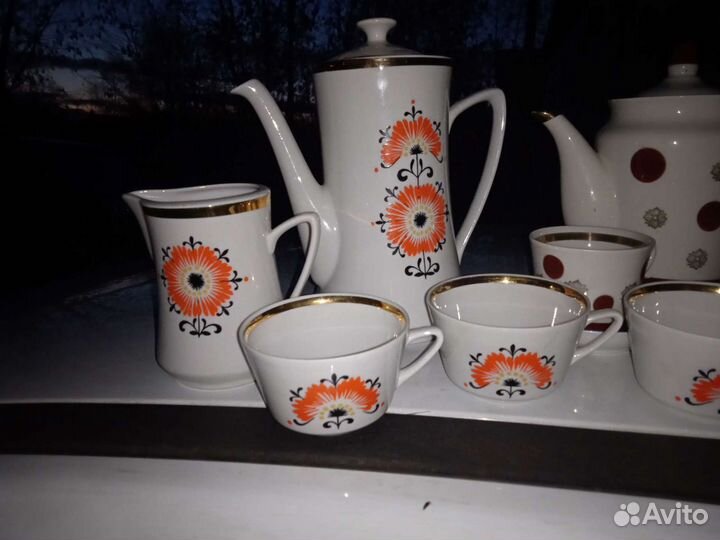 Советский фарфор сервизы