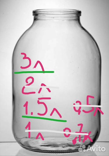 Банки стеклянные 3 литра