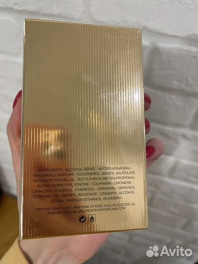 Tom ford noir extreme 100 мл