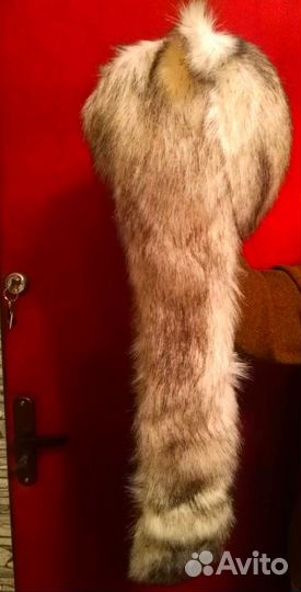 Новая пушистая шапка С ушками