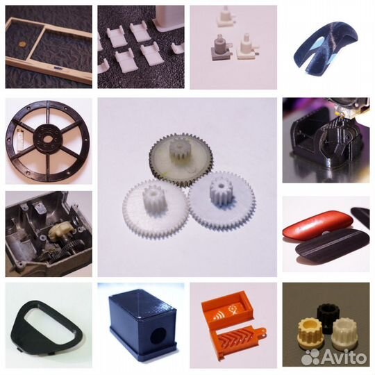 3Д печать / сканирование изделий из полимеров