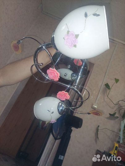 Люстра потолочная бу