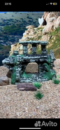 Декор грот для аквариума