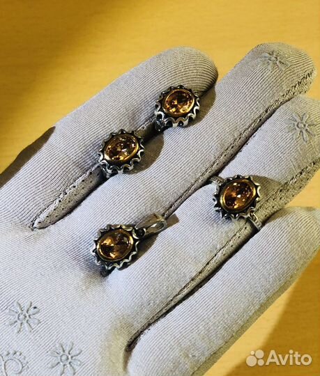 Серебряный гарнитур 925