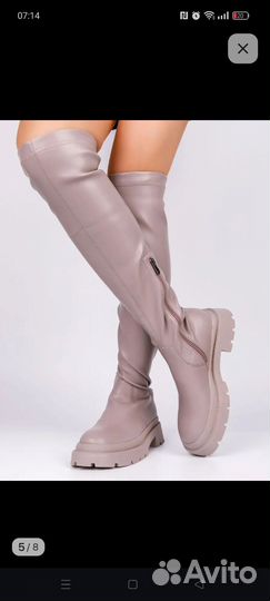 Сапоги(ботфорты весенние
