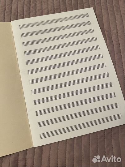 Тетрадь для нот набор