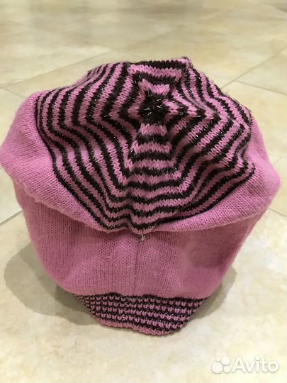 Шапки для девочки 9-12 лет, весенне-осенние