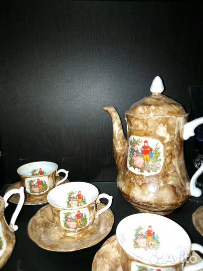 Сервиз кофейный фарфор