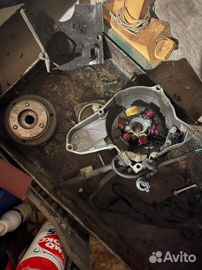 Мотор на мопед alpha