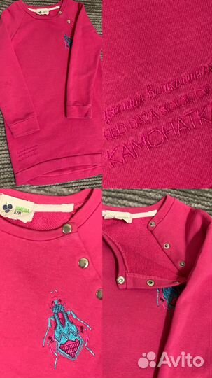 Платье туника теплое детское