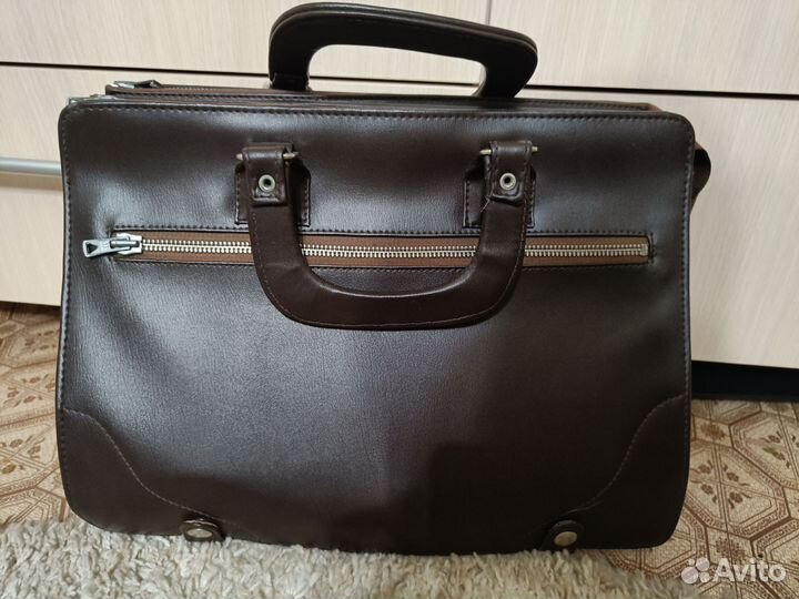 Сумка портфель женская натуральная кожа