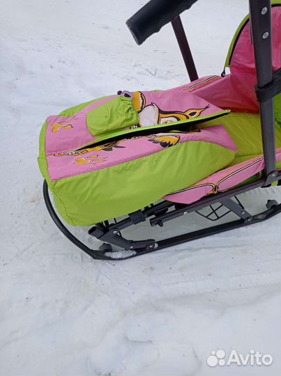 Коляска санки