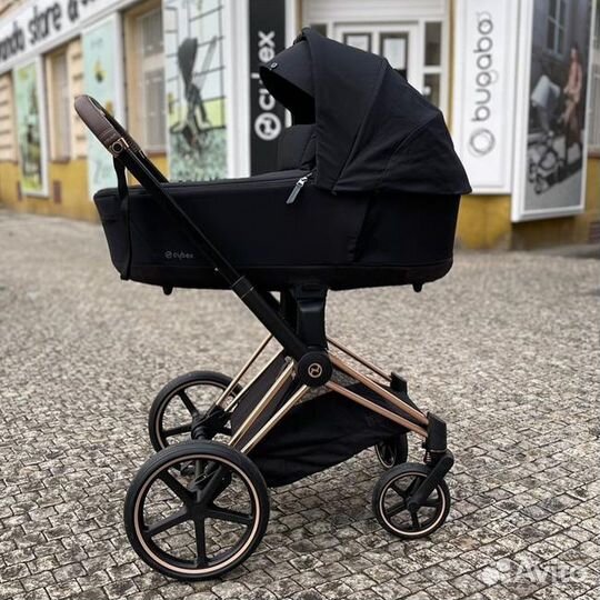 Коляска 2в1 Cybex Priam IV Rose Gold