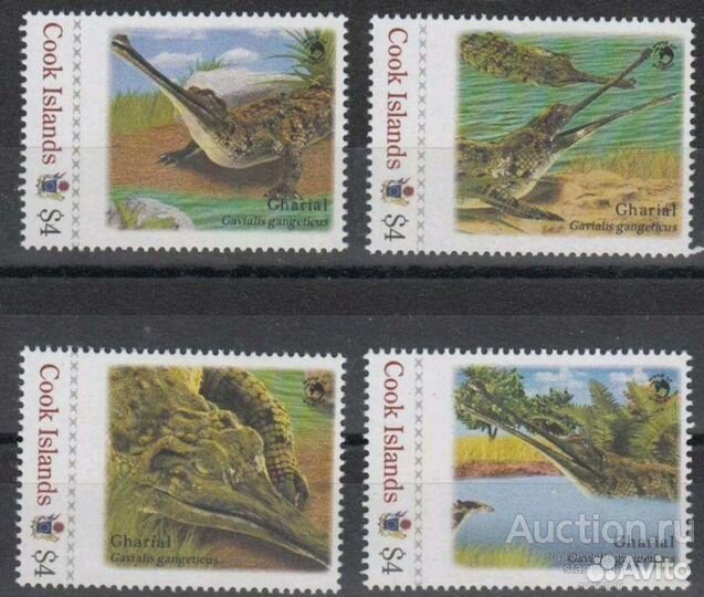 Почтовые марки фауна по тематике крокодилы