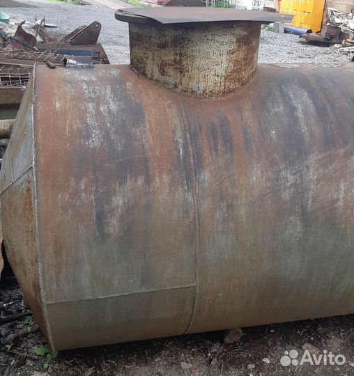 Бочка металлическая