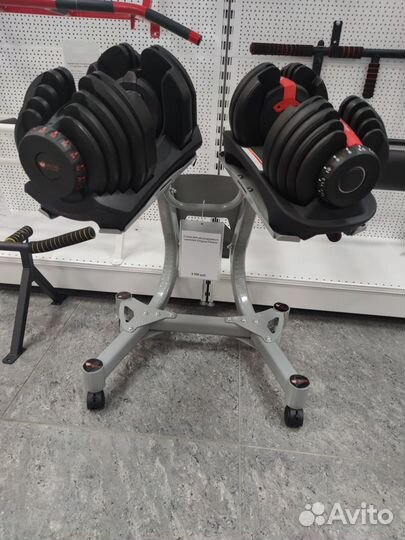 Стенд для регулируемых гантелей Original Fitness