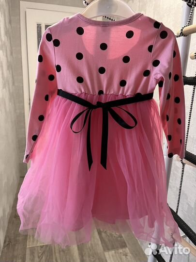 Нарядное платье для девочки 86