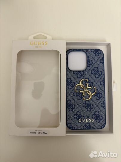 Чехол на iPhone 15 pro max guess оригинал