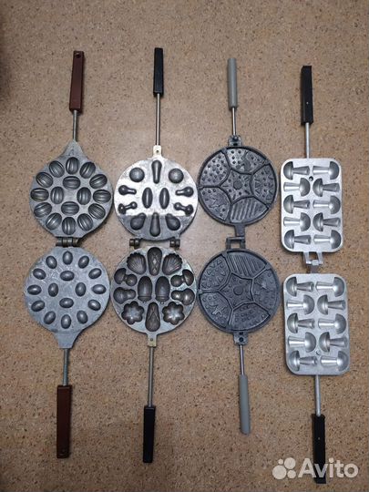 Форма для выпечки СССР грибочки