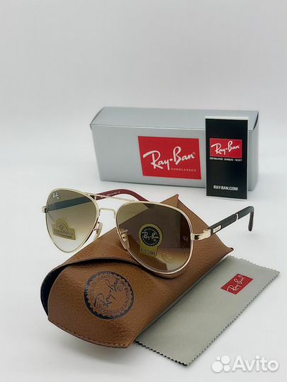 Солнцезащитные очки ray ban aviator