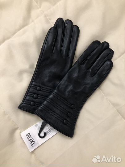 Перчатки кожаные Новые р 7- 7,5