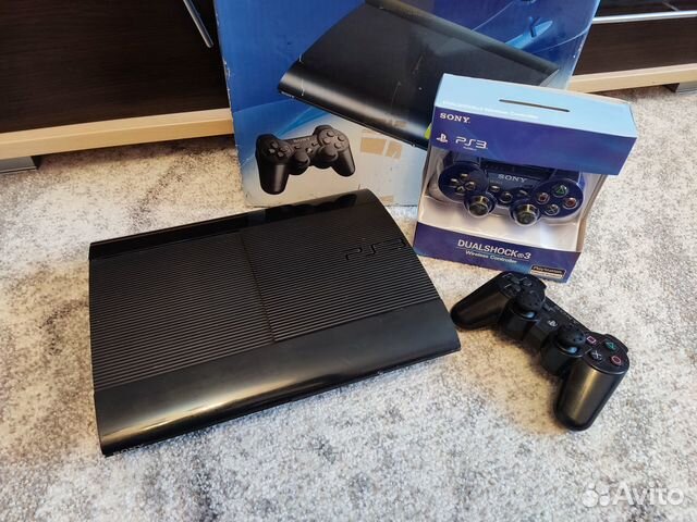 Прошитая PS3 SS 250Gb+36 игр