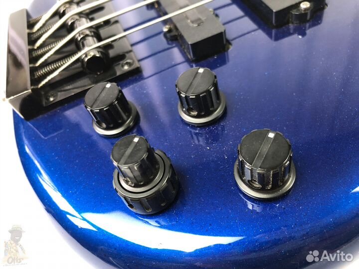 2012 Tune Bass Maniac NTB-4 PJ Blue Sparkle