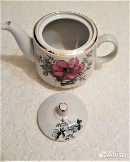 Чайник заварочный новый фарфоровый СССР