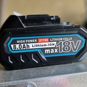 Аккумулятор makita 18v 8ah