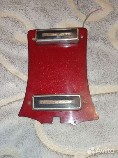 Звукосниматели с пикгардом от советского баса