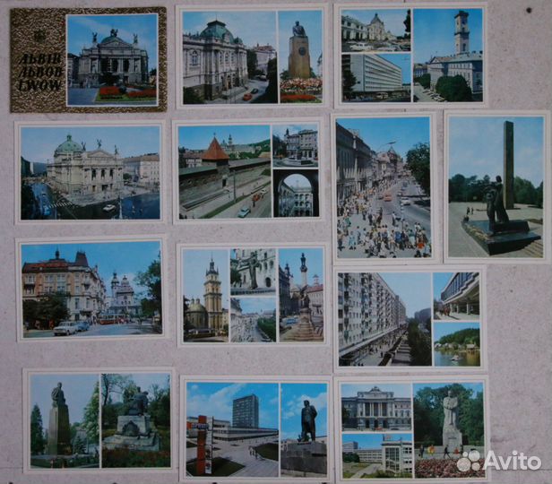 Комплекты открыток, СССР