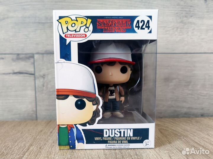 Funko Pop Дастин Dustin №424 Очень странные дела