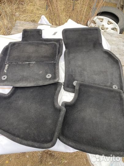 Автоковрики golf7 ворсовве