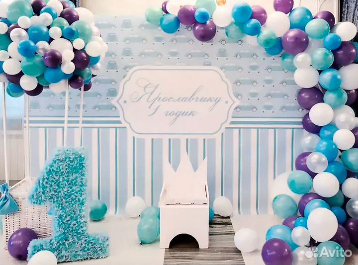 Оформление воздушными шарами