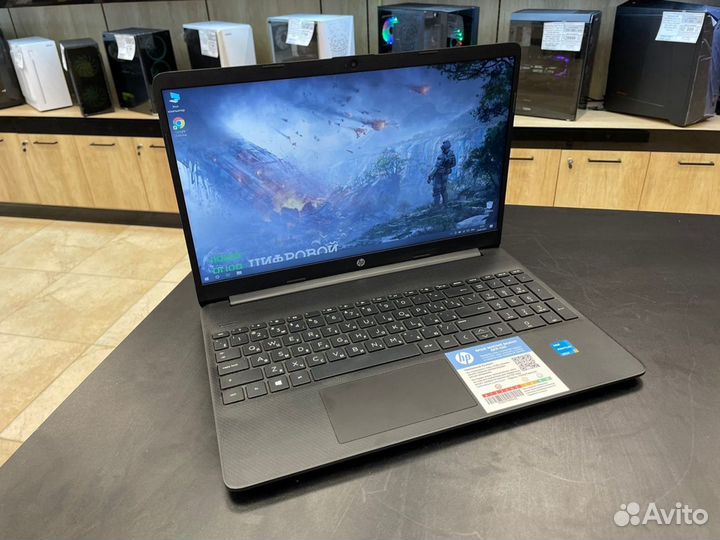 Новый HP/15.6/Intel Gold 7505/DDR4-4Gb/SSD-256Gb
