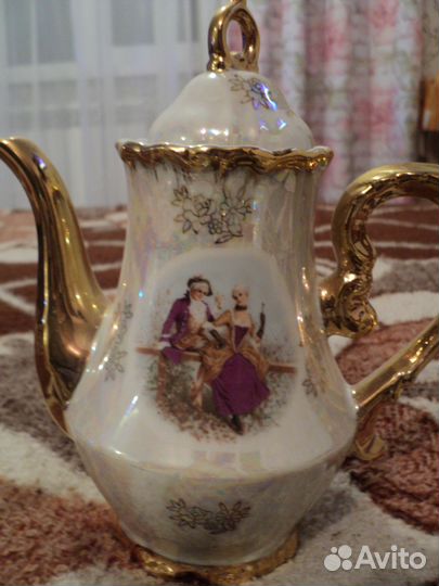 Сервиз кофейный Мадонна перламутр