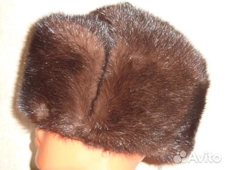 Шапка мужская норковая