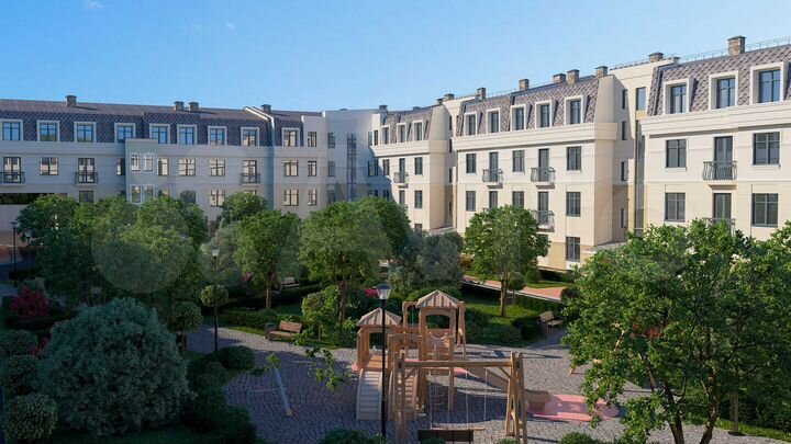 1-к. квартира, 49,3 м², 2/4 эт.