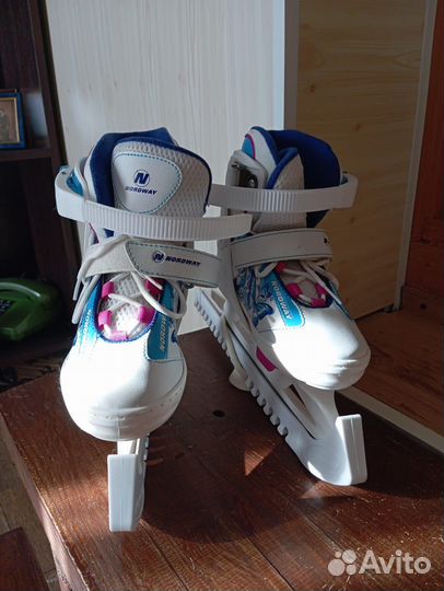 Коньки детские раздвижные 31 35