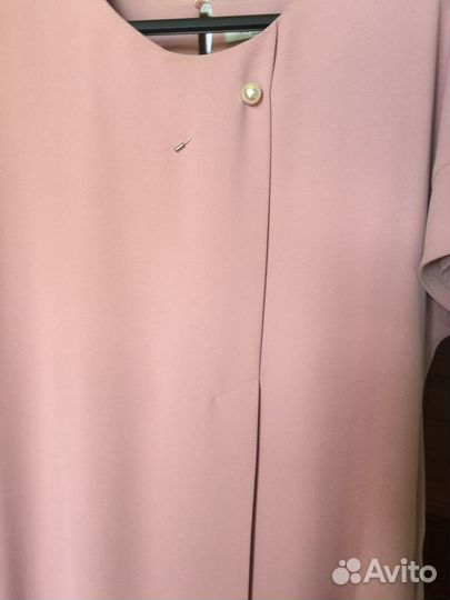 Платье элегантное розовое