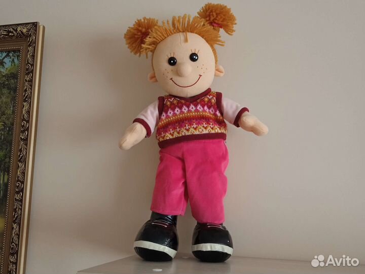 Игрушки мягкие куклы