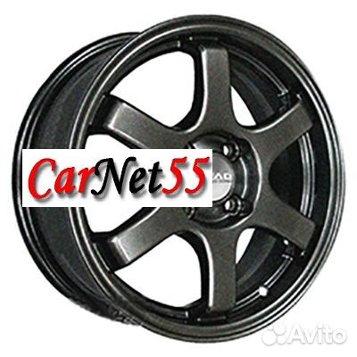 Скад 6x15/5x100 ET38 D57,1 Киото (кл249) графит