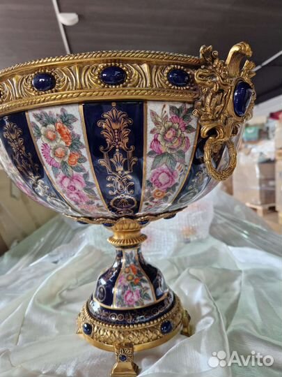 Ваза бронза керамика