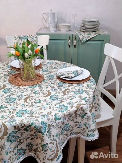 Скатерть круглая