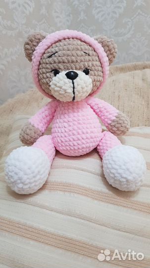 Плюшевый мишка ручной работы