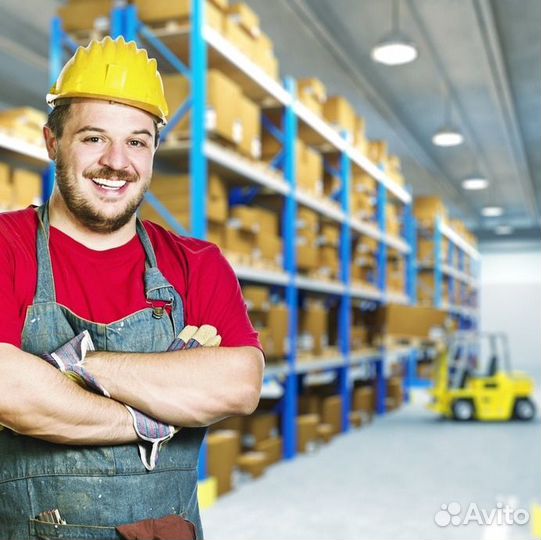 Комплектовщик с использованием электротележки