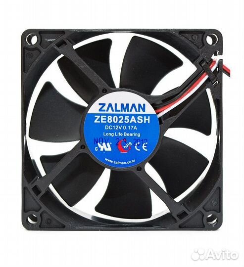 Б/у 80x80x25mm Zalman ze8025ash